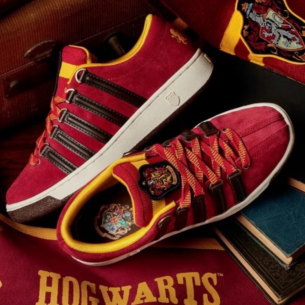 K Swiss Womens Harry Potter Classic Gryffindor Quidditch Sneakers Size 7.5